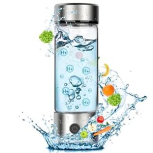 Hydrogen Water Bottle Generator, Portable Rechargeable aquahealth Hydrogen Water, Hydrogen Water Ionizer Machine, with SPE/PEM Technology, for Home Office Travel Fitness Drinking