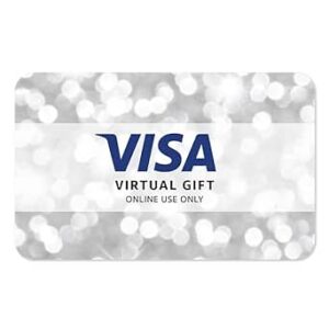 Visa Virtual $200 eGift Card (plus $6.95 Purchase Fee) - For Online Use Only