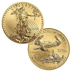 $10 1/4 Ounce Gold American Eagle $10 Brilliant Uncirculated