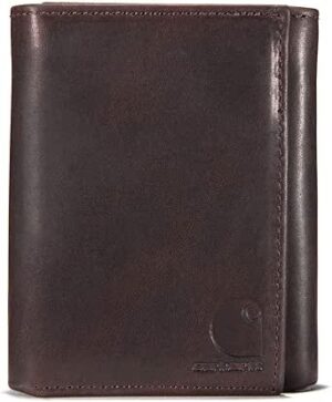 Carhartt Men's B0000219 Oil Tan Trifold Wallet