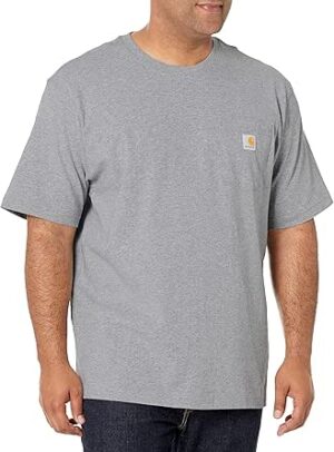 Carhartt Men's Loose Fit Heavyweight Short-Sleeve Pocket T-Shirt